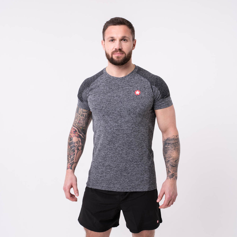 Mens Short Sleeve T-Shirt Grey