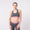 Womens Knit Bra Grey/Peach