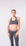 Womens Knit Bra Grey/Peach